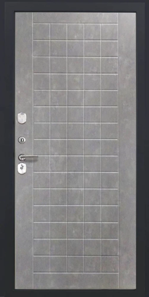 Входная дверь ДвериПРО Аура ФЛ-256 (10мм, Бетон пепельный) DPRO222084 внутренняя сторона